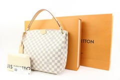 Louis Vuitton Damier Azur Ballerine Graceful PM Hobo 56lv315s