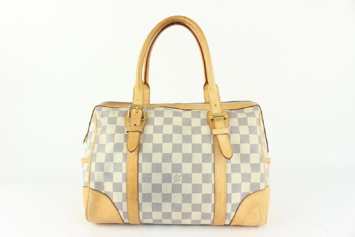 Louis Vuitton Damier Azur Berkeley Speedy Boston Bag 930lv31 2
