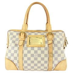Vintage Louis Vuitton Damier Azur Berkeley Speedy Boston Bag 930lv31