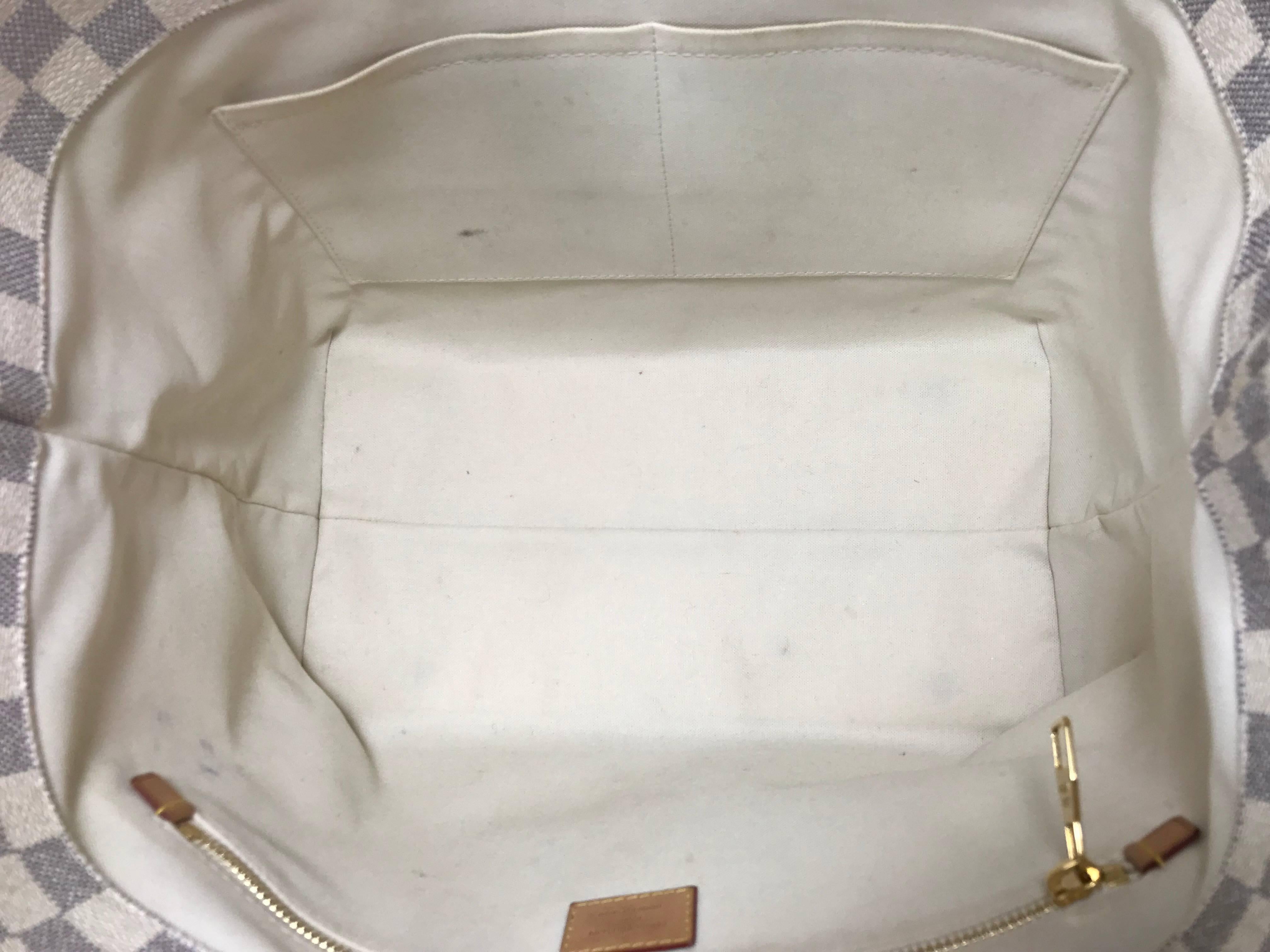 Louis Vuitton Damier Azur Cabas MM Tote Bag 3