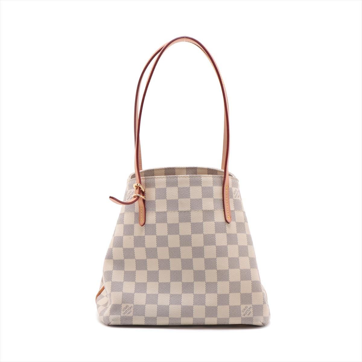 Louis Vuitton Damier Azur Cabas PM In Good Condition In Indianapolis, IN