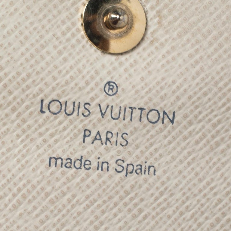 Louis Vuitton Damier Azur Canvas Alexandra Wallet at 1stDibs