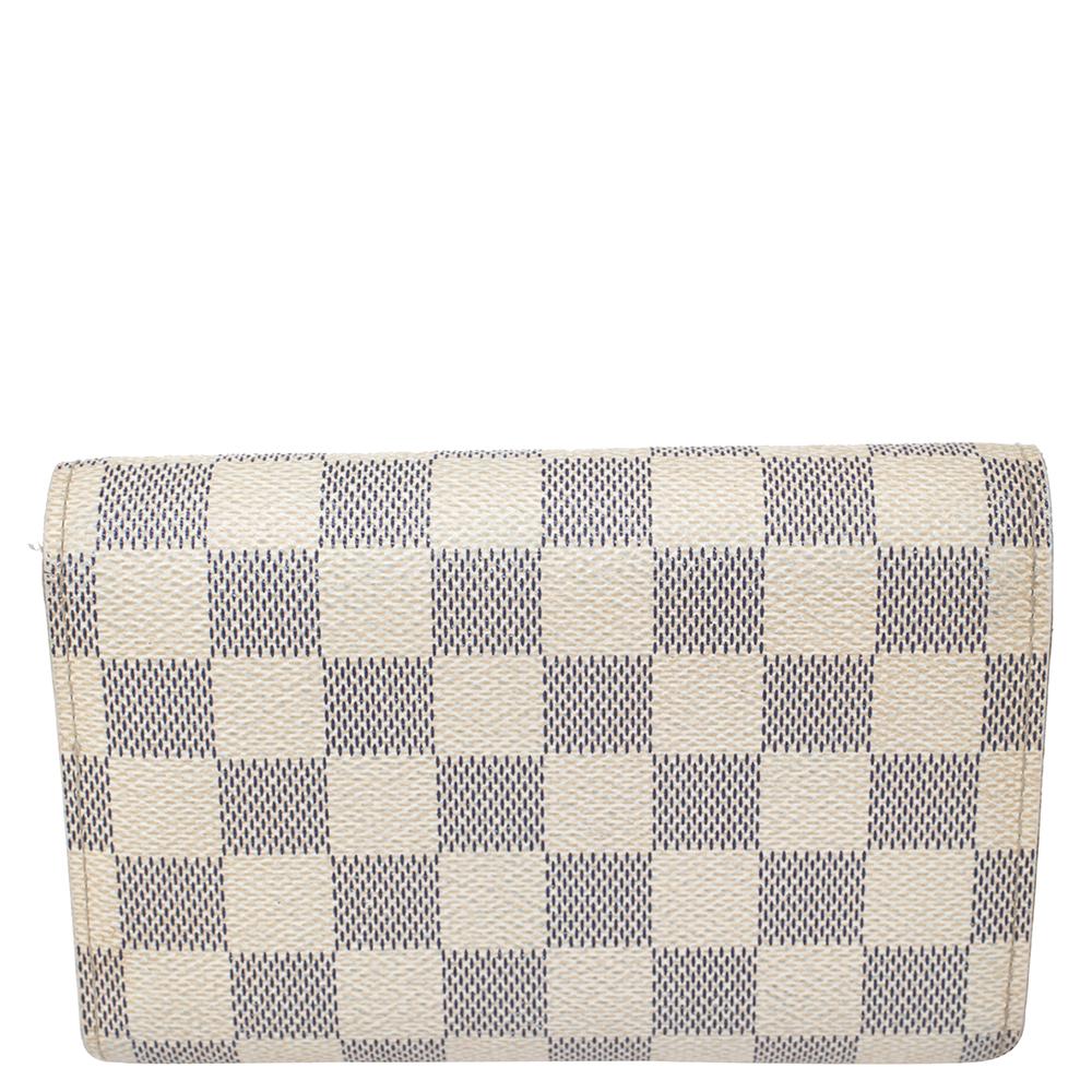 Louis Vuitton Damier Azur Canvas Alexandra Wallet 1