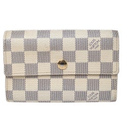 Louis Vuitton Damier Azur Canvas Alexandra Wallet