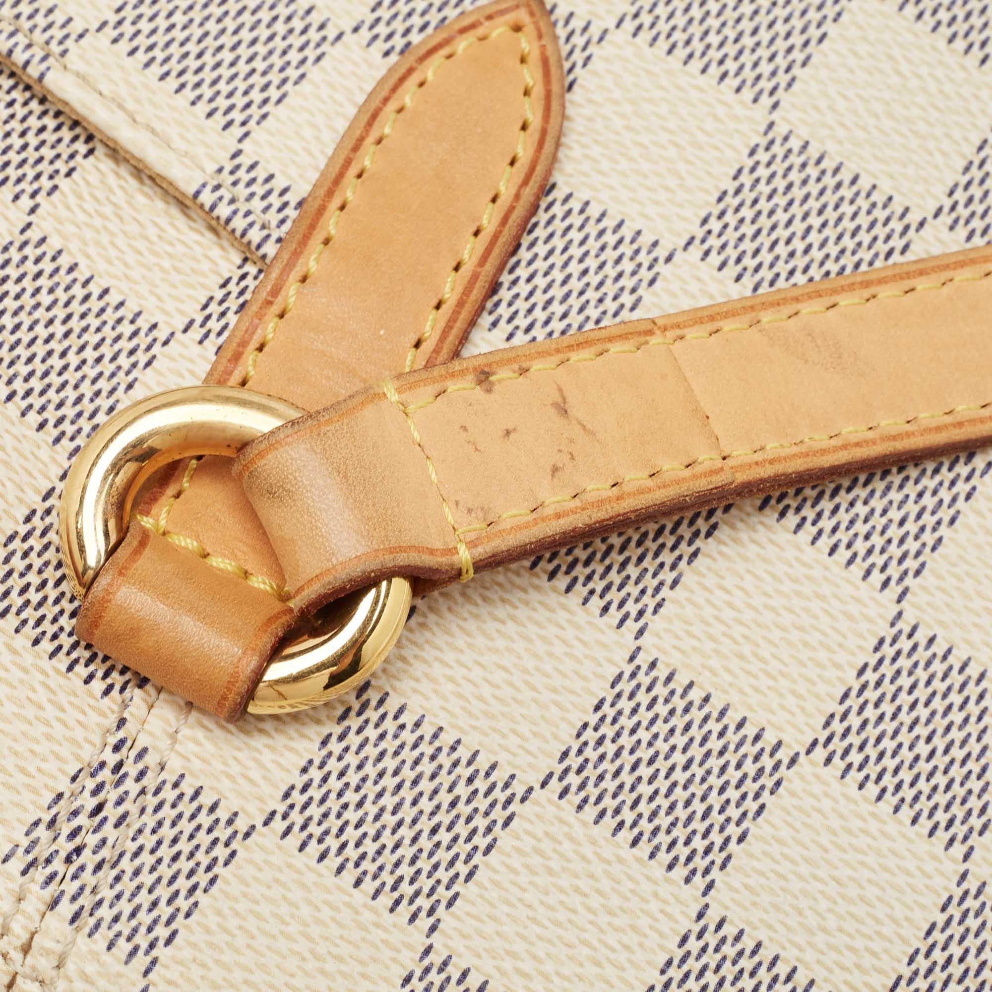 Louis Vuitton Damier Azur Canvas and Leather Totally PM Bag 1