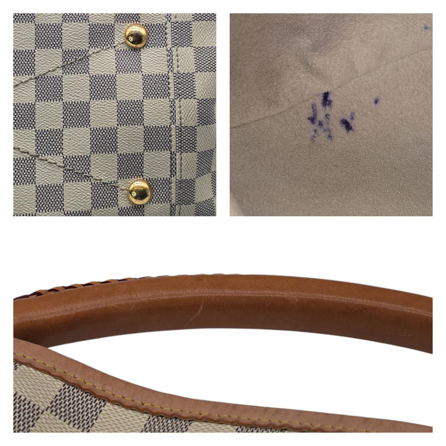 Louis Vuitton Damier Azur Canvas Artsy GM Hobo Bag For Sale 1