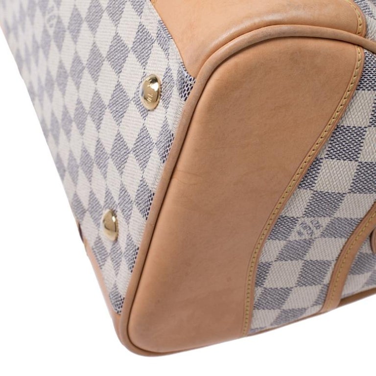 Louis Vuitton Damier Azur Canvas Berkeley Bag ○ Labellov ○ Buy