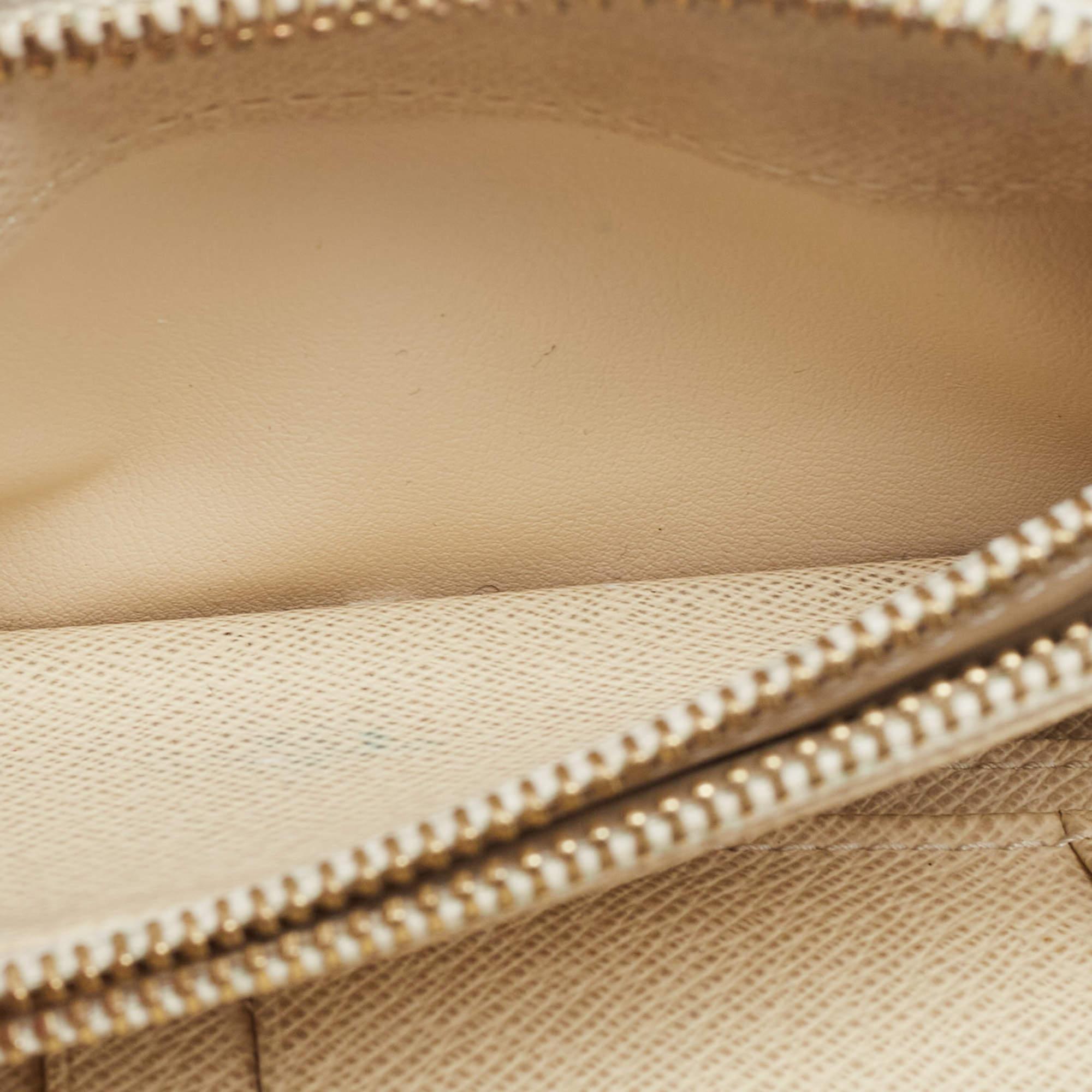 Louis Vuitton Damier Azur Canvas Compact Zippy Wallet 4