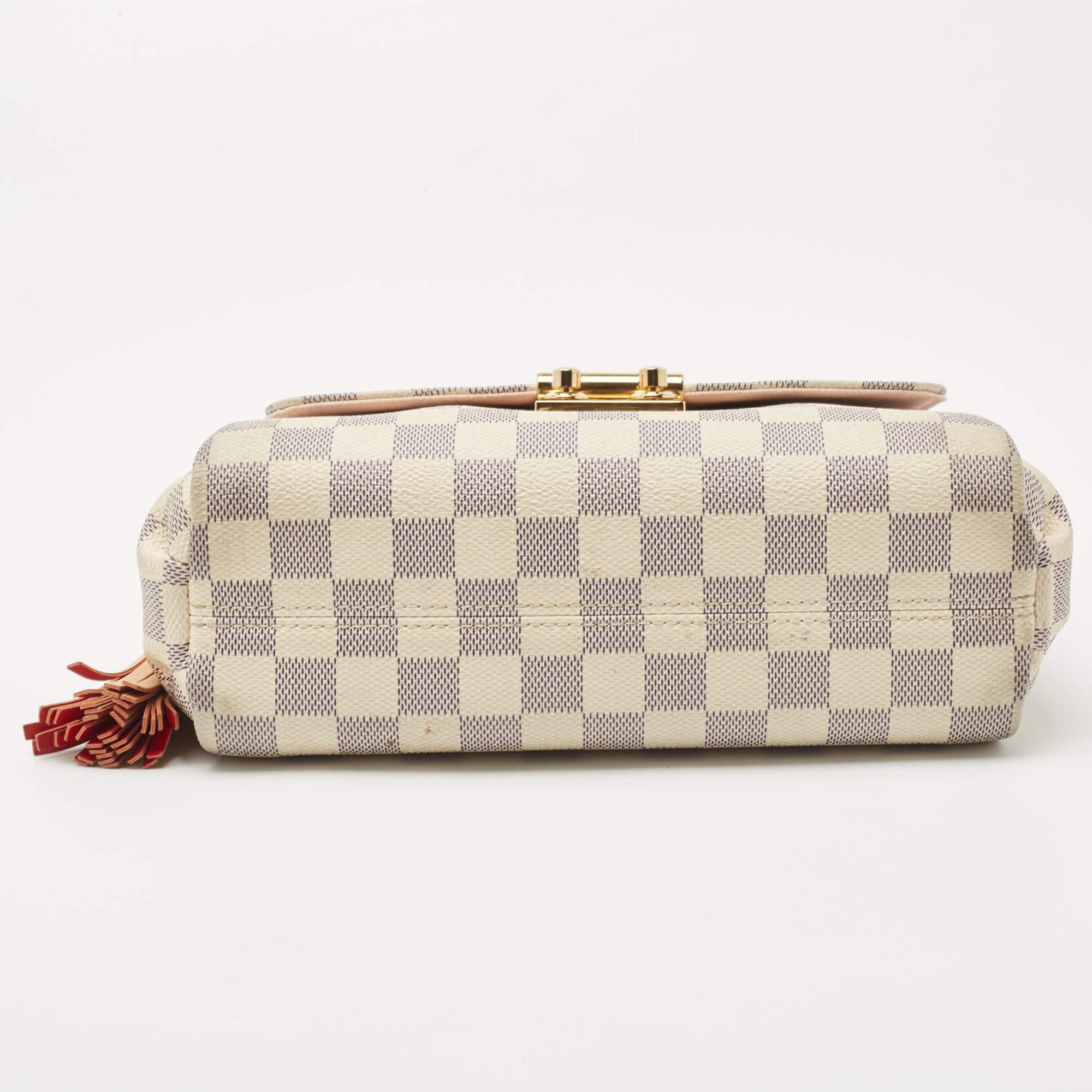 Louis Vuitton Damier Azur Canvas Croisette Bag 1