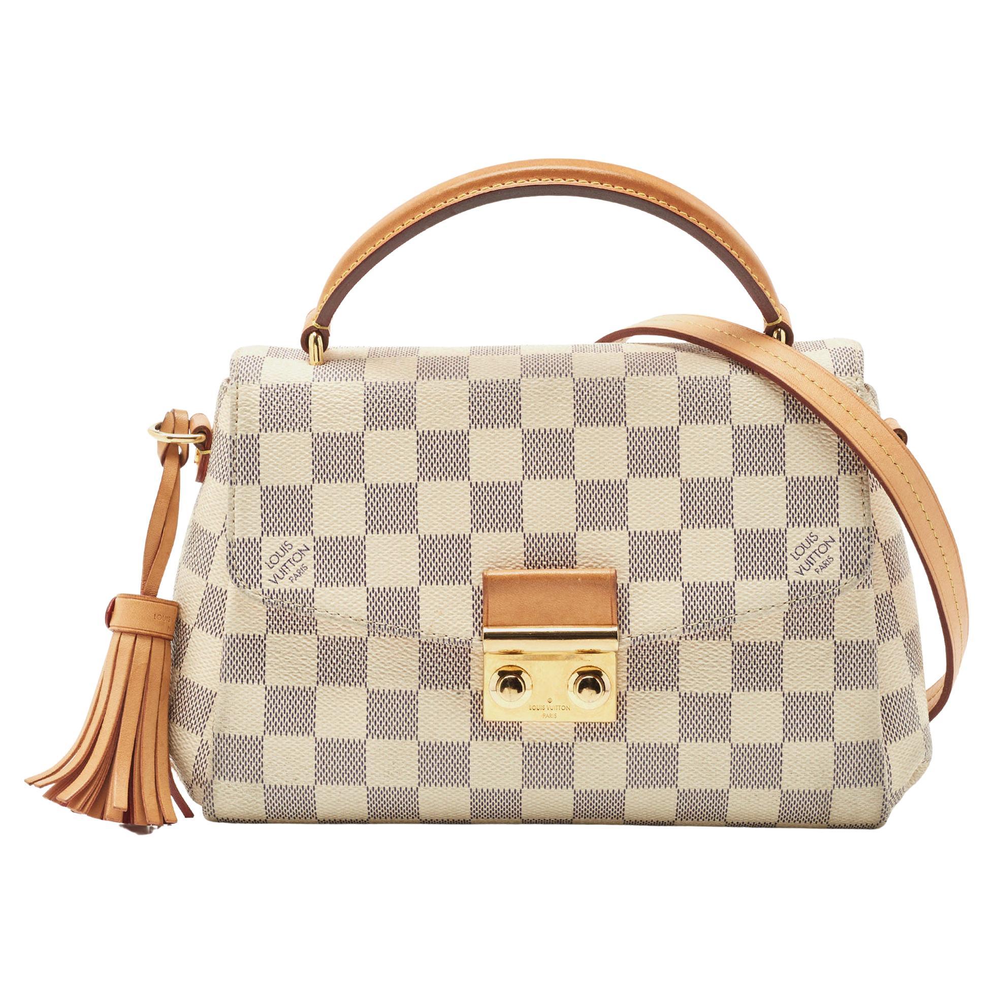 Louis Vuitton Croisette Damier azur Shoulder bag 2way 25*16*9cm