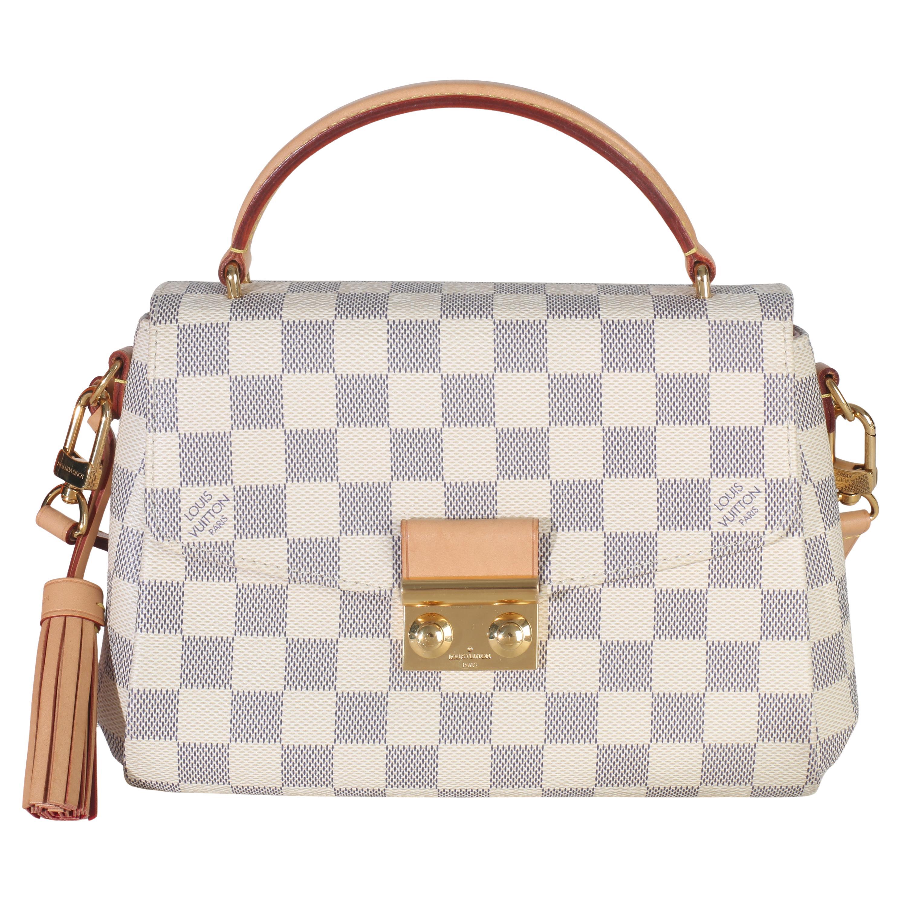 Louis Vuitton Damier Azur Canvas Croisette in vendita