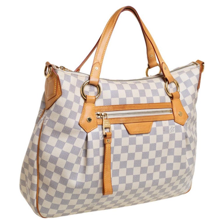 Evora leather handbag Louis Vuitton White in Leather - 35514580