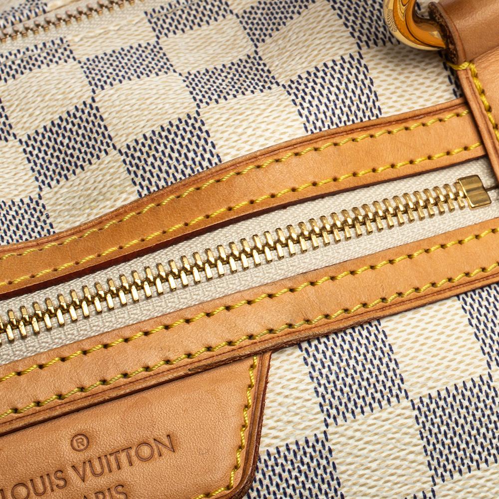 Women's Louis Vuitton Damier Azur Canvas Evora MM Bag