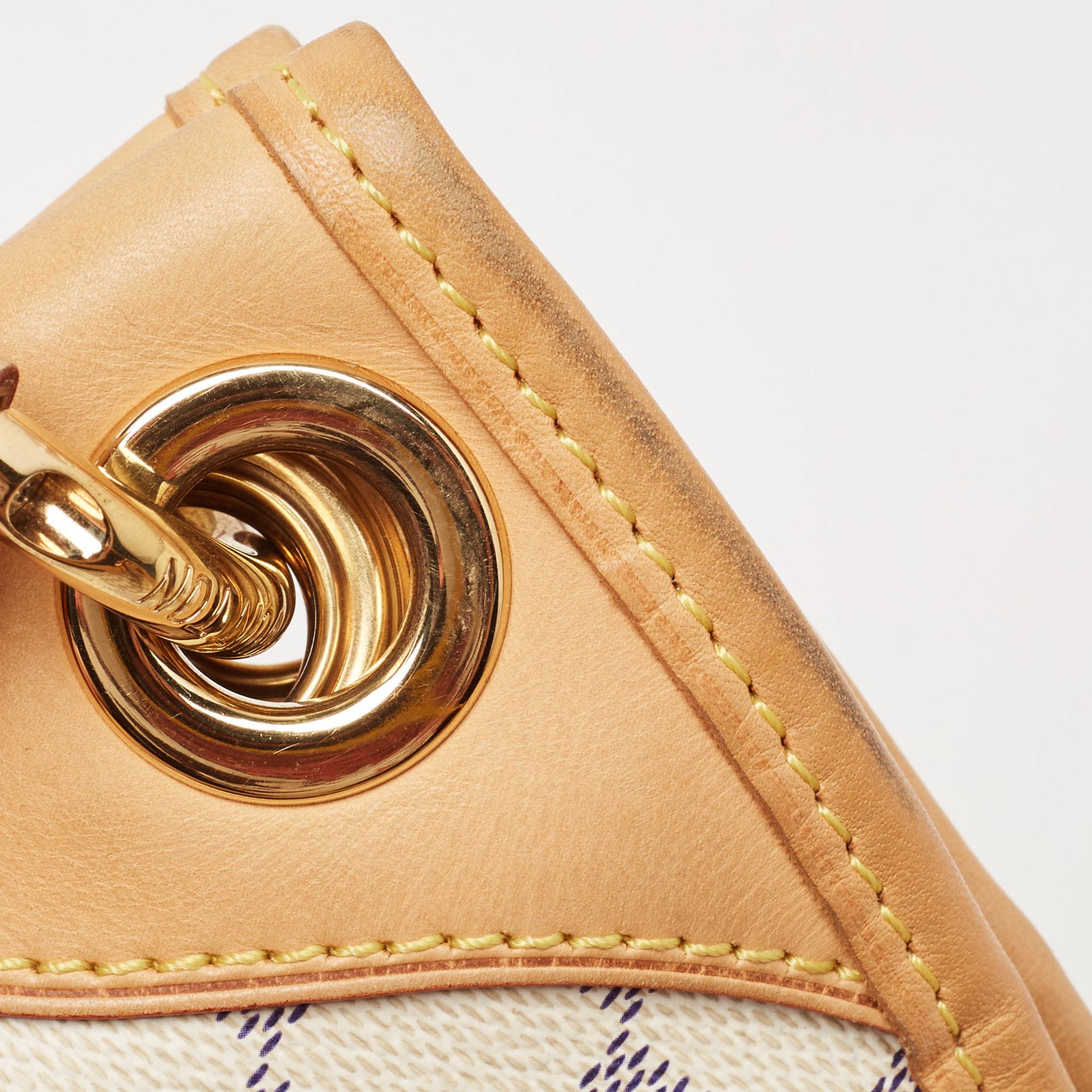 Louis Vuitton Damier Azur Canvas Galliera GM Bag 8