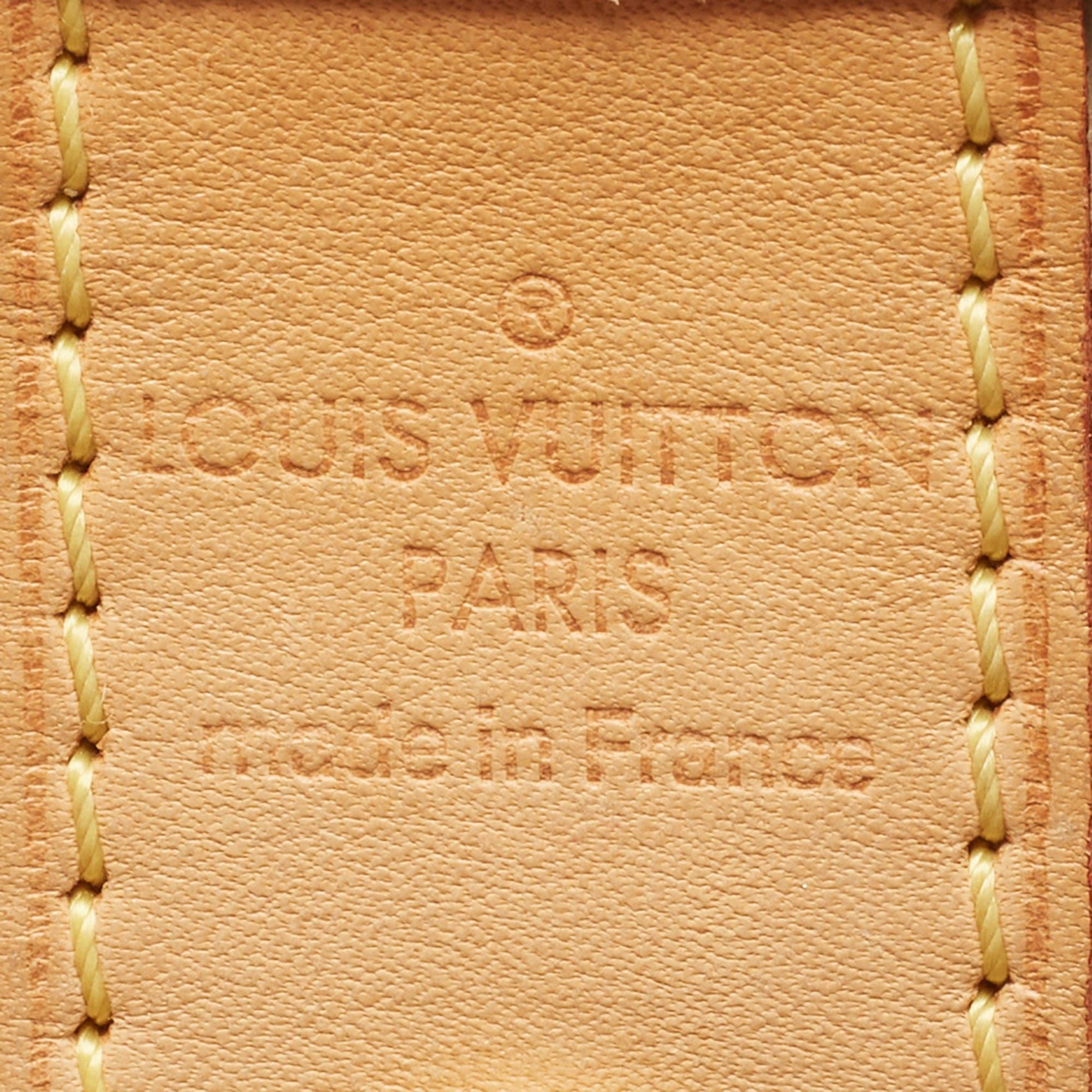 Louis Vuitton Damier Azur Canvas Galliera GM Bag 9
