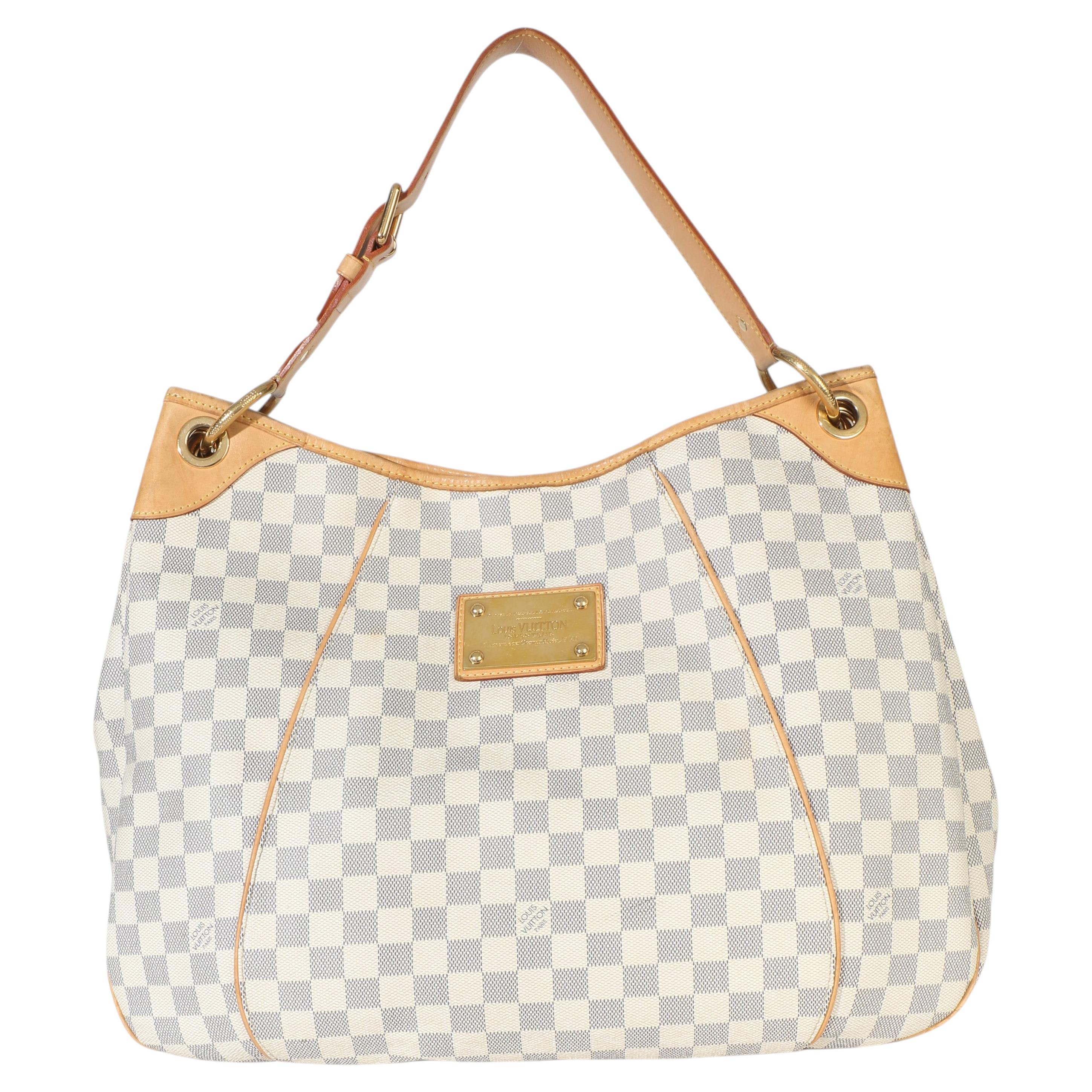 Sac Louis Vuitton Galliera GM en toile Damier Azur