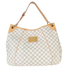 Sac Louis Vuitton Galliera GM en toile Damier Azur