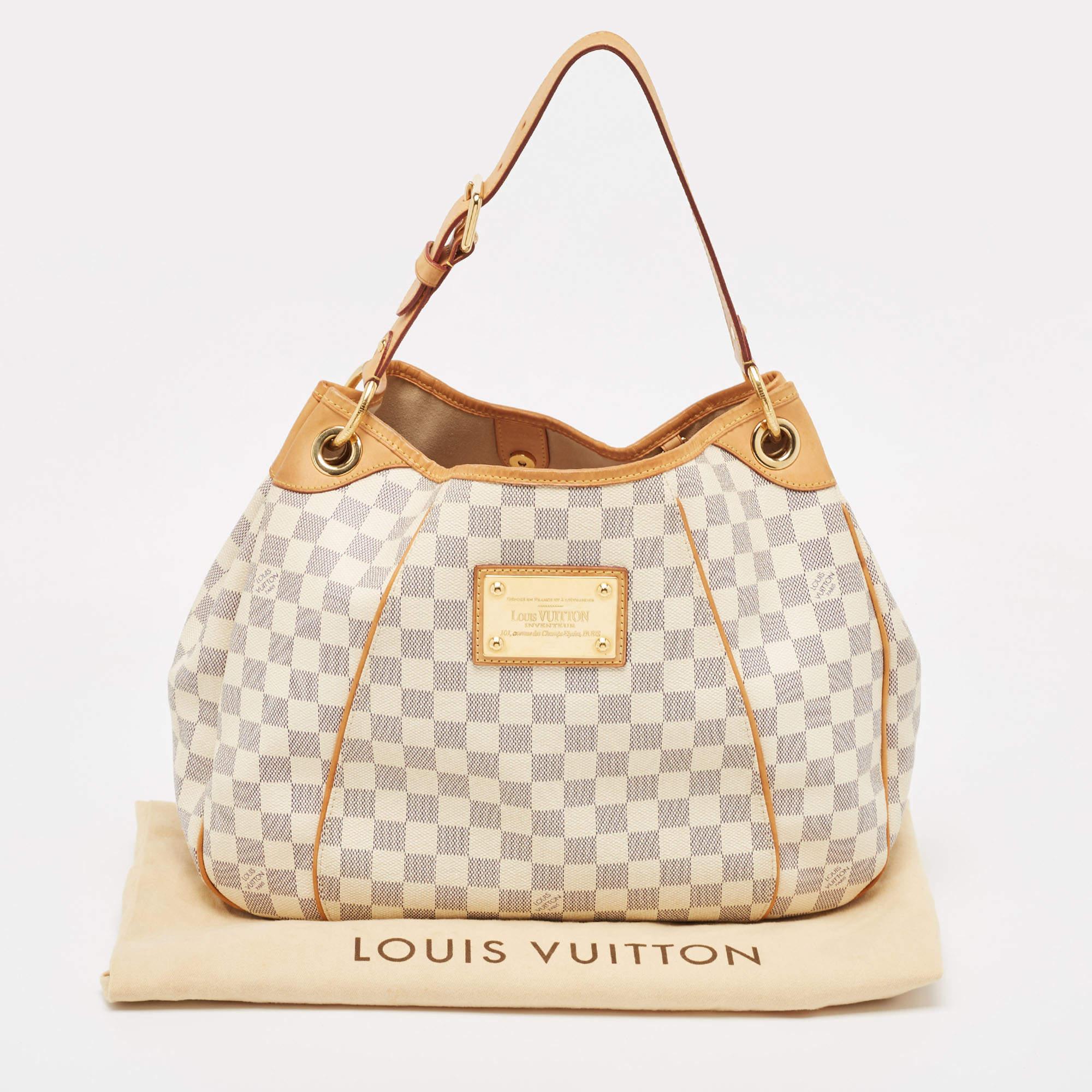 Louis Vuitton Damier Azur Canvas Galliera PM bag 13