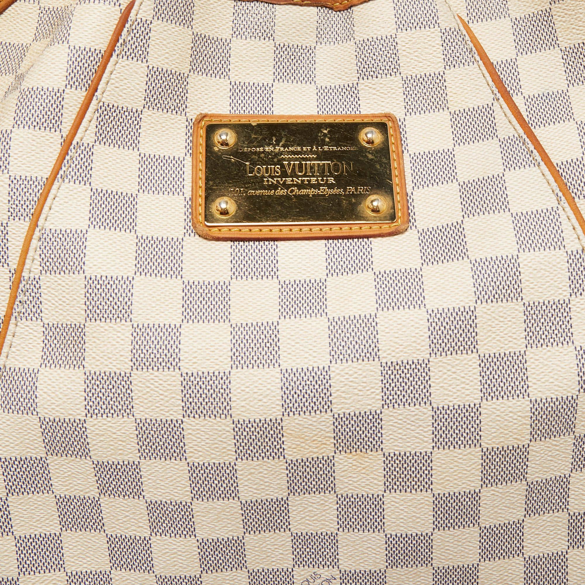 Louis Vuitton Damier Azur Canvas Galliera PM Bag 4