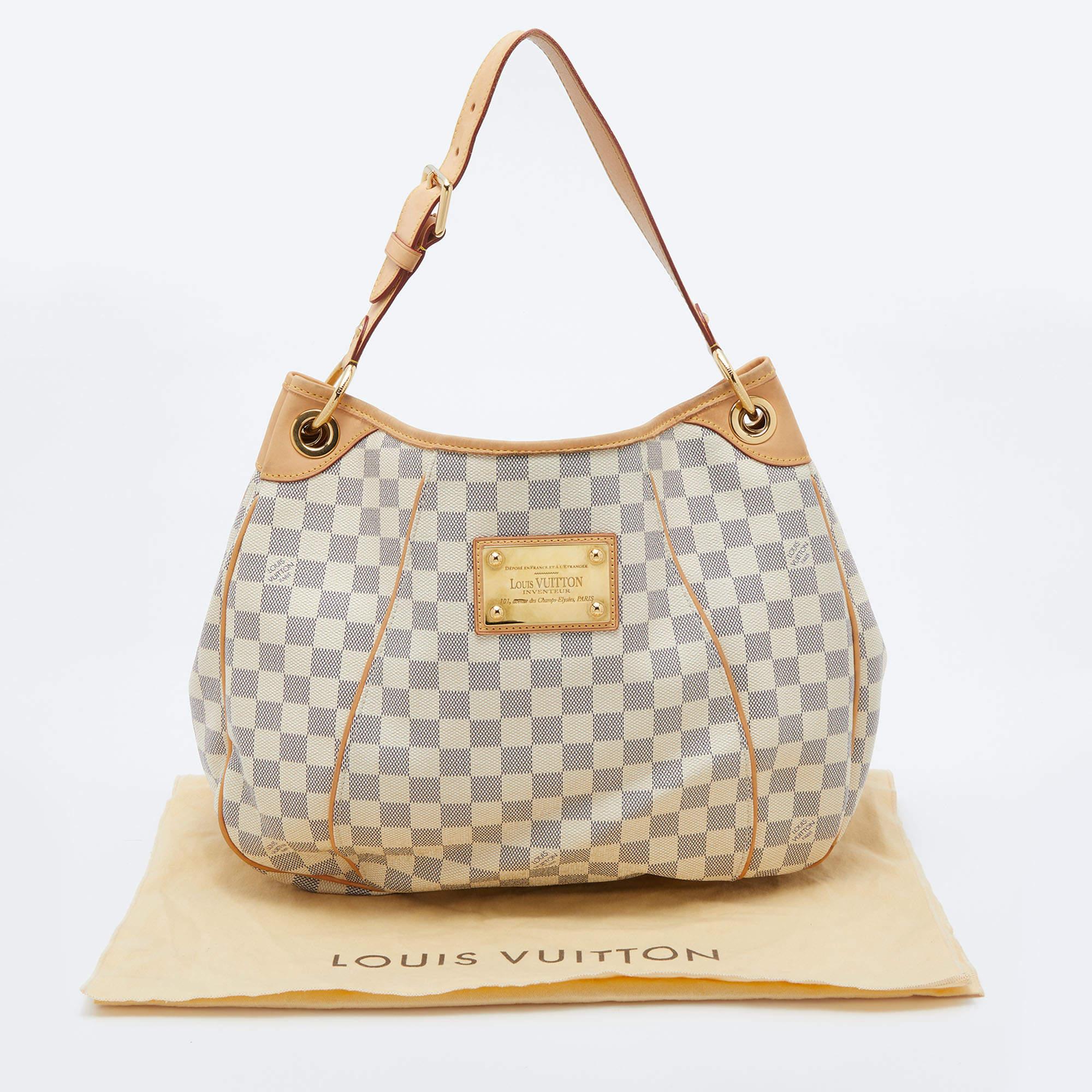 Louis Vuitton Damier Azur Canvas Galliera PM Bag 5