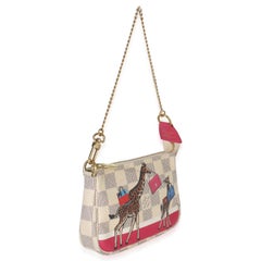 Louis Vuitton Damier Azur Canvas Giraffe Mini Pochette Accessories