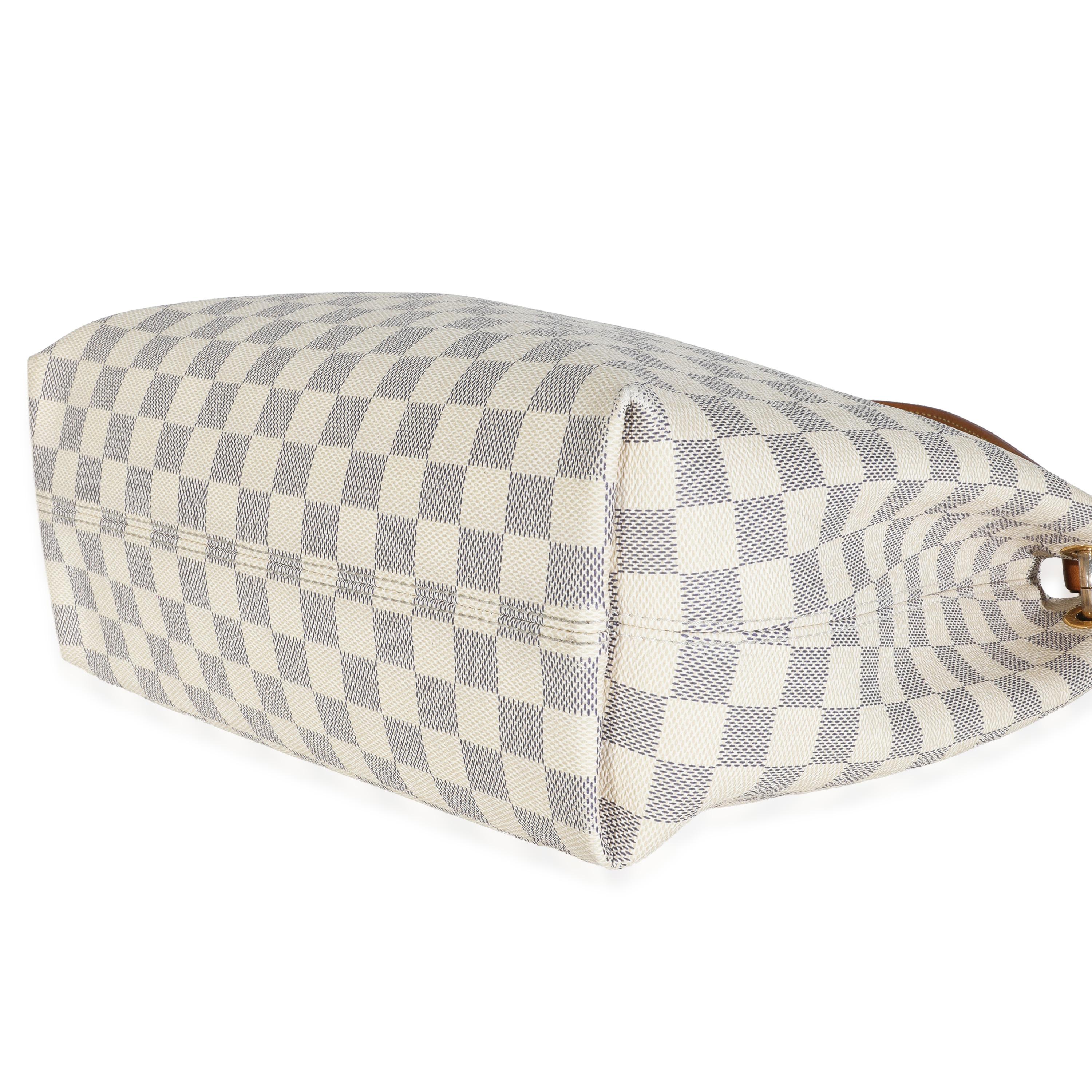 Louis Vuitton Damier Azur Canvas Graceful PM In condizioni buone in vendita a New York, NY