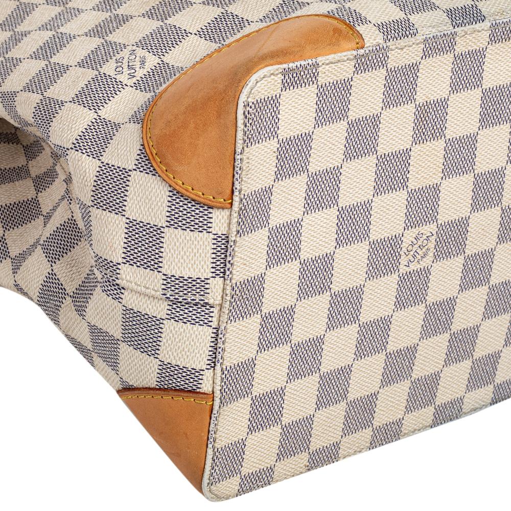 Louis Vuitton Damier Azur Canvas Hampstead MM Bag 6