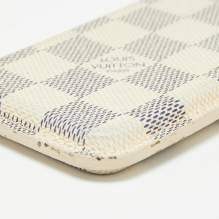 Women's Louis Vuitton Damier Azur Canvas iPhone 4 Cover For Sale