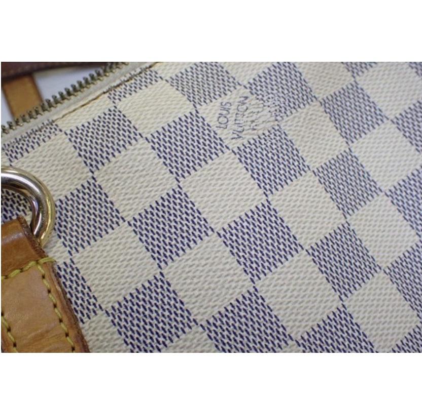 Louis Vuitton Damier Azur Canvas Leather Totally PM Tote Bag 7