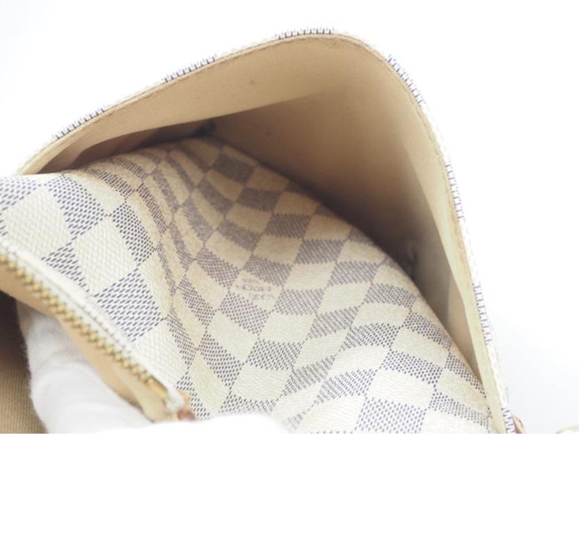 Louis Vuitton Damier Azur Canvas Leather Totally PM Tote Bag 4