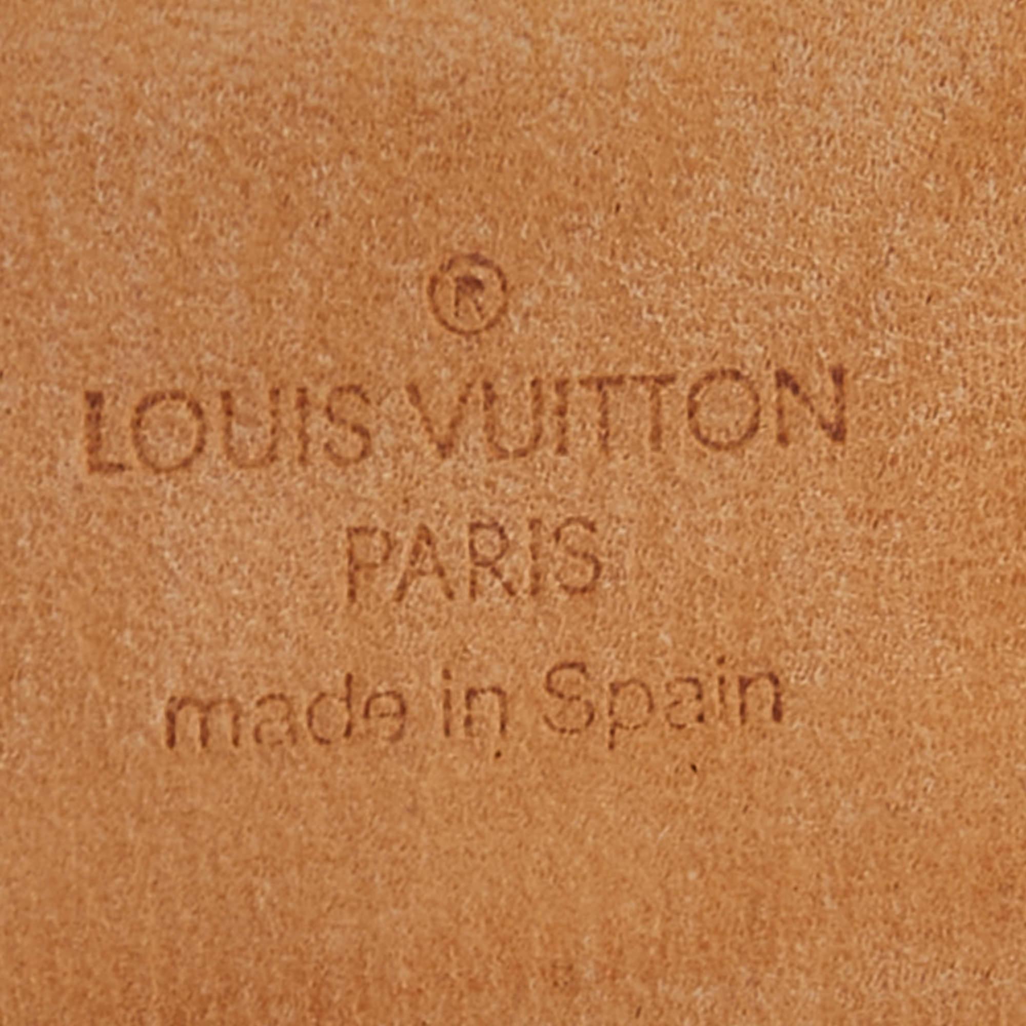 Louis Vuitton Damier Azur Canvas LV Initiales Belt 90 CM In Good Condition In Dubai, Al Qouz 2