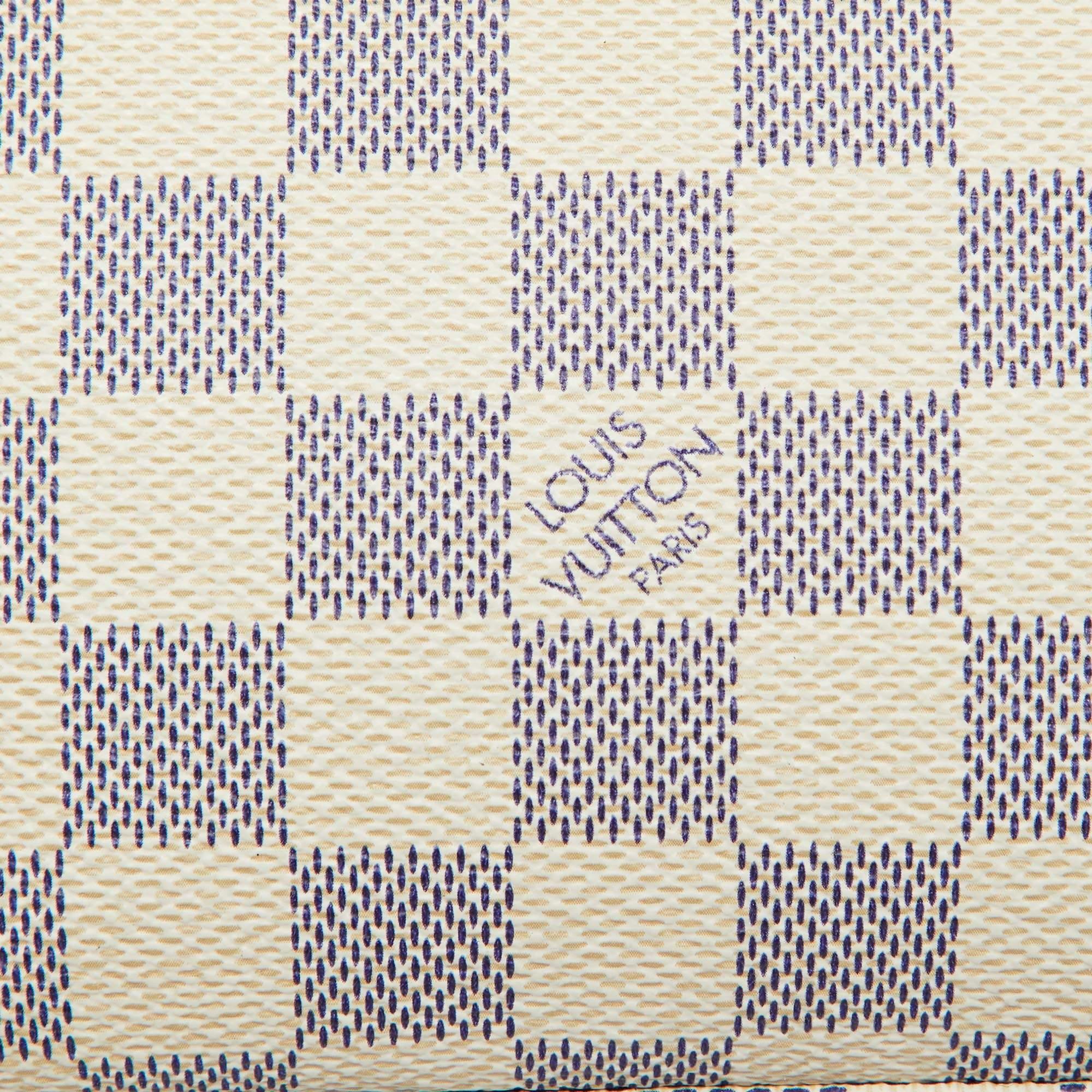 Women's Louis Vuitton Damier Azur Canvas Mini Pochette Accessoires