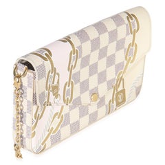 Louis Vuitton Damier Azur Canvas Nautical Felicie Pochette