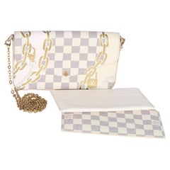 Louis Vuitton Damier Azur Canvas Nautical Felicie Pochette