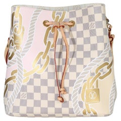 Louis Vuitton Damier Azur Canvas Nautical Ropes Neonoe MM