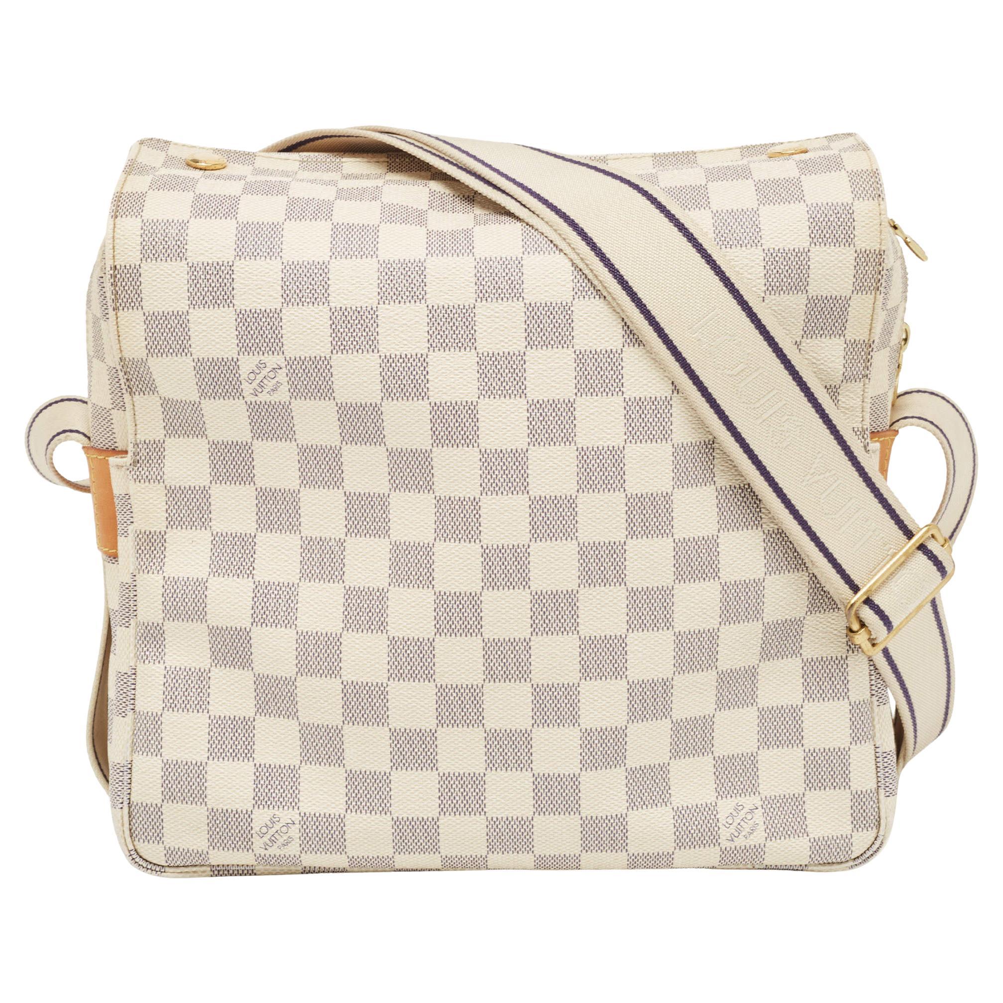 Louis Vuitton Damier Azur Canvas Naviglio Crossbody Bag
