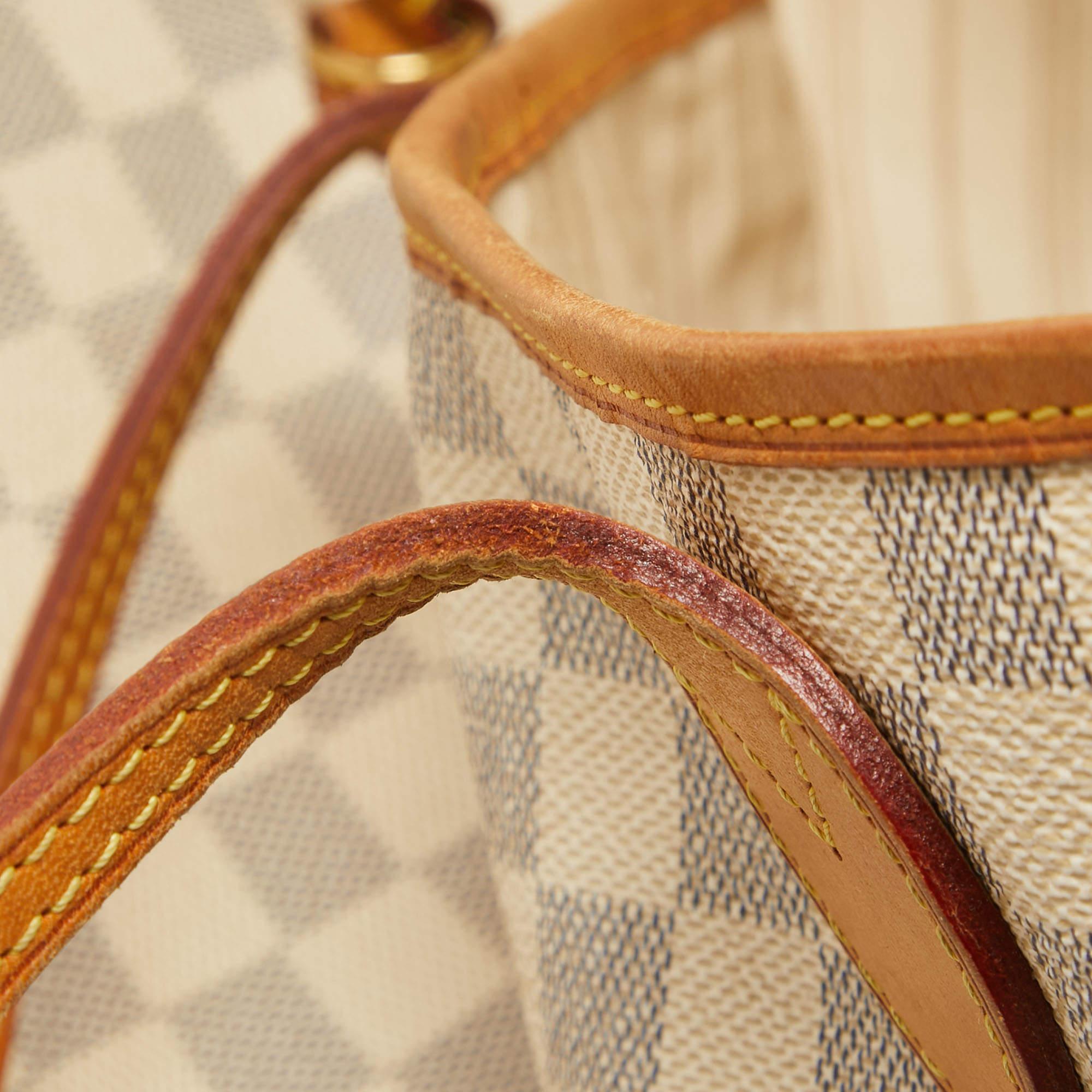 Louis Vuitton Damier Azur Canvas Neverfull GM Bag 1
