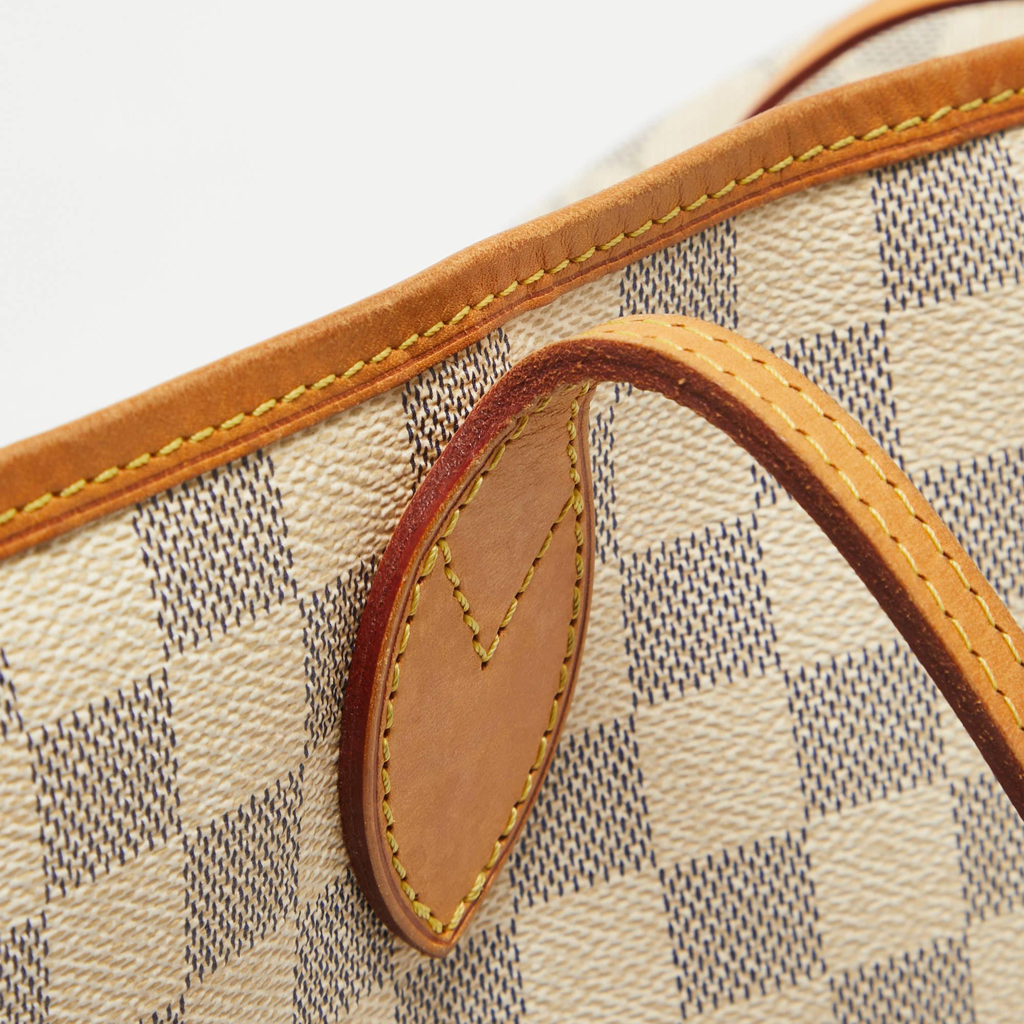Louis Vuitton Damier Azur Canvas Neverfull GM Bag 2