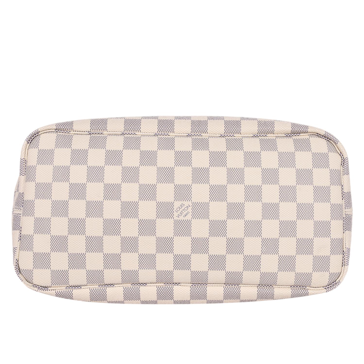 Louis Vuitton Damier Azur Canvas Neverfull MM Tote 6