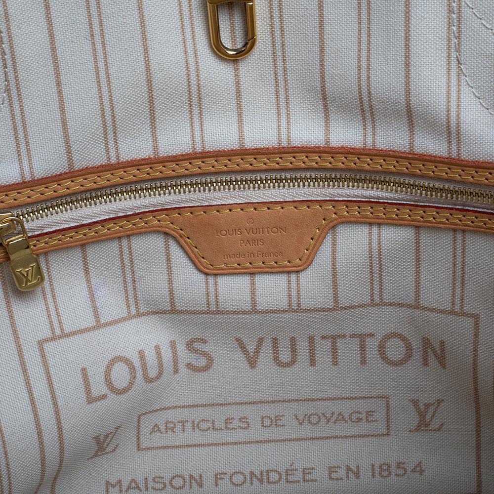 Louis Vuitton Damier Azur Canvas Neverfull PM Bag 5