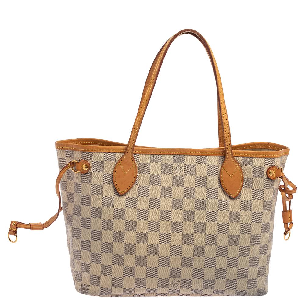 Neverfull PM Damier Azur - Women - Handbags