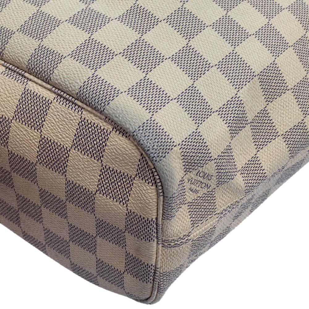 Louis Vuitton Damier Azur Canvas Neverfull PM Bag 2