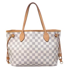 Louis Vuitton Damier Azur Canvas Neverfull PM Bag