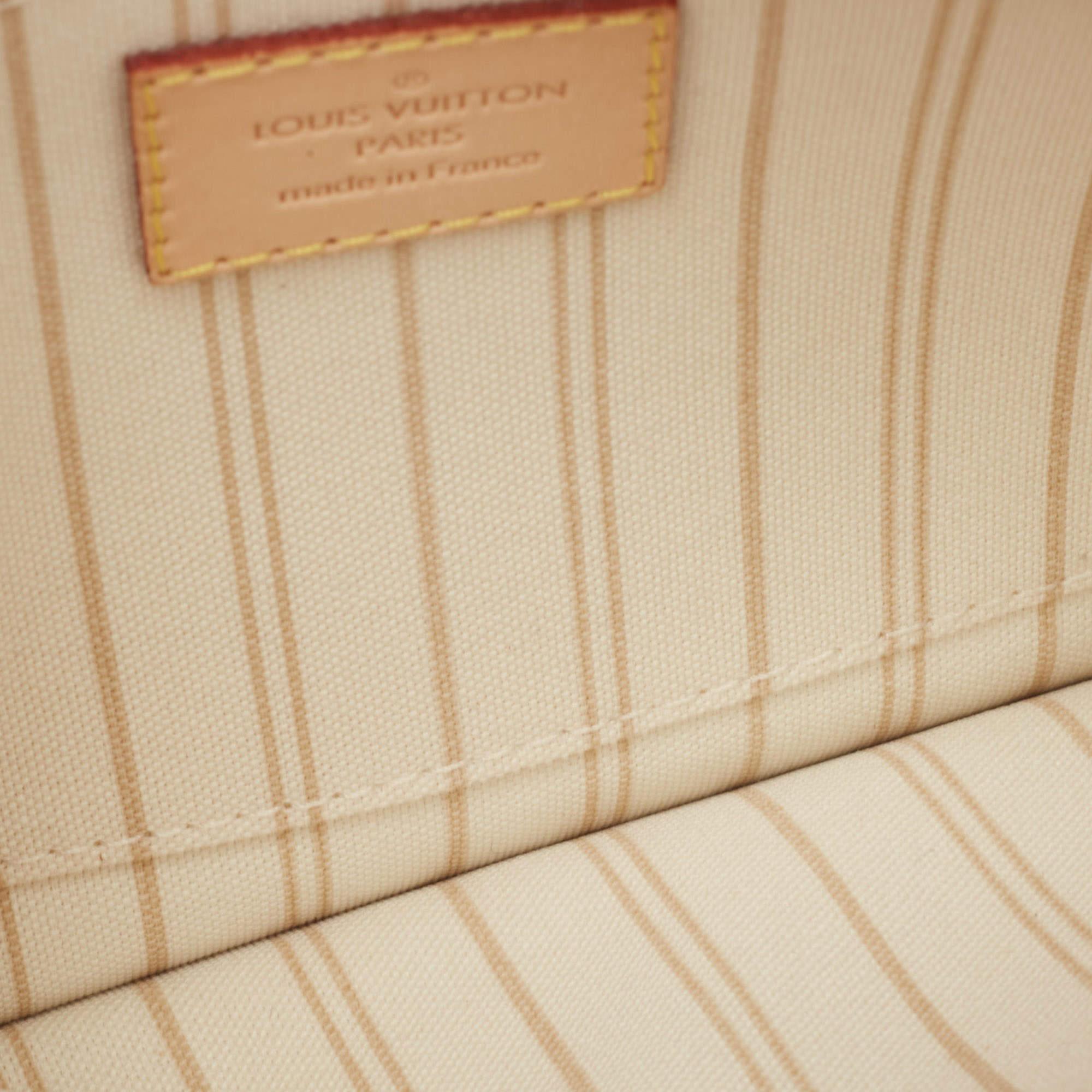 Louis Vuitton Damier Azur Canvas Neverfull PM Zipped Pochette 6