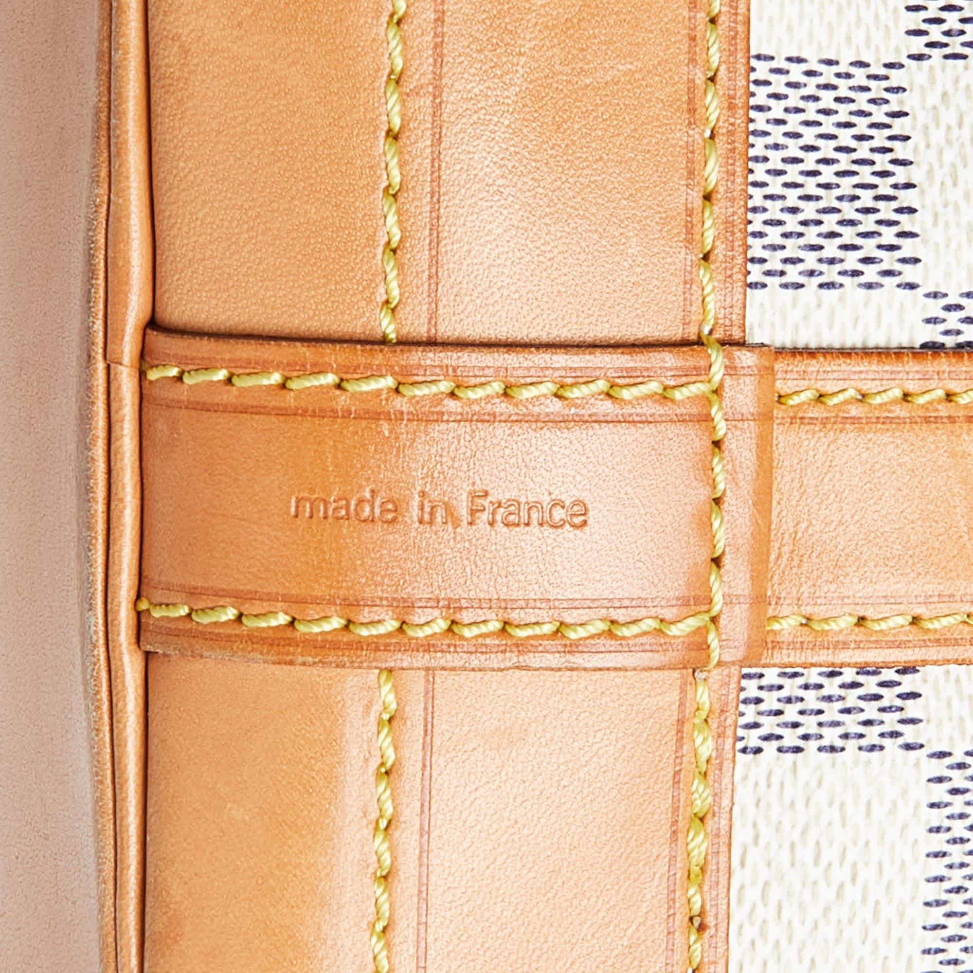 Louis Vuitton Damier Azur Canvas Noe Bag 7