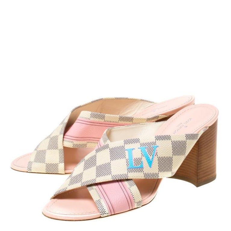 Look at these Super Cute Summer Louis Vuitton Sunrise Pastel Mules Summer  Slides Sandals DHGate Replicas. Get them now at   : r/DHGateRepLadies