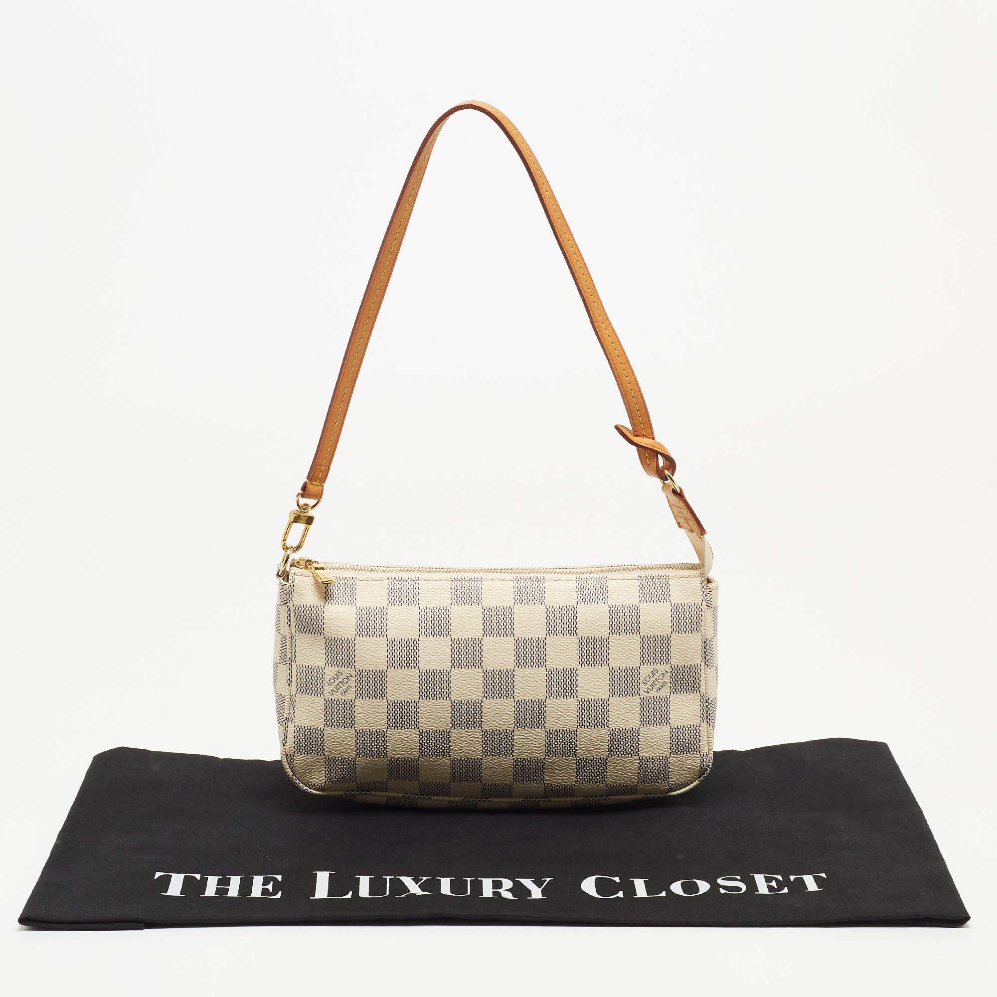 Louis Vuitton Damier Azur Canvas Pochette Accessoires Bag 11