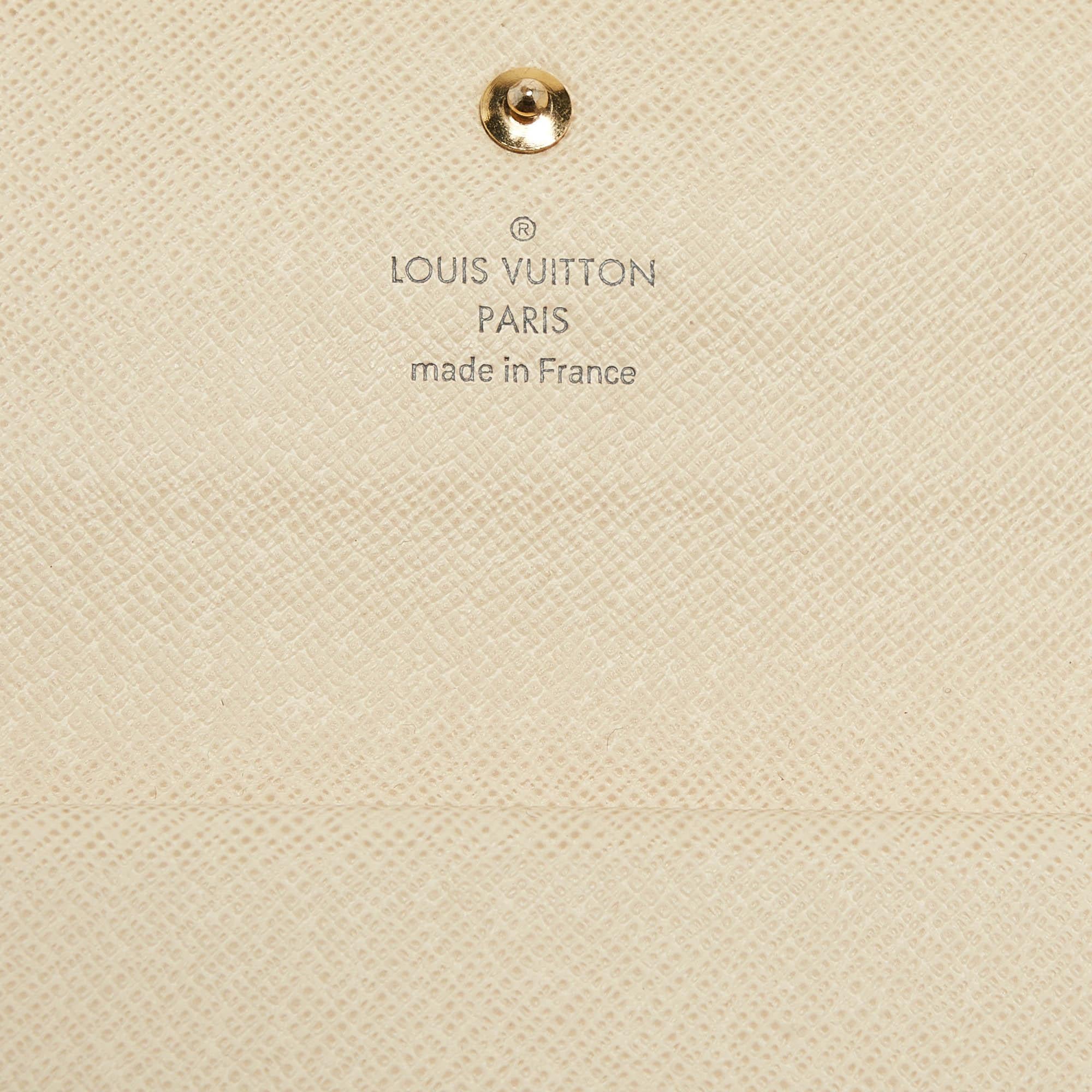 Louis Vuitton Damier Azur Canvas Porte Tresor International Wallet 5