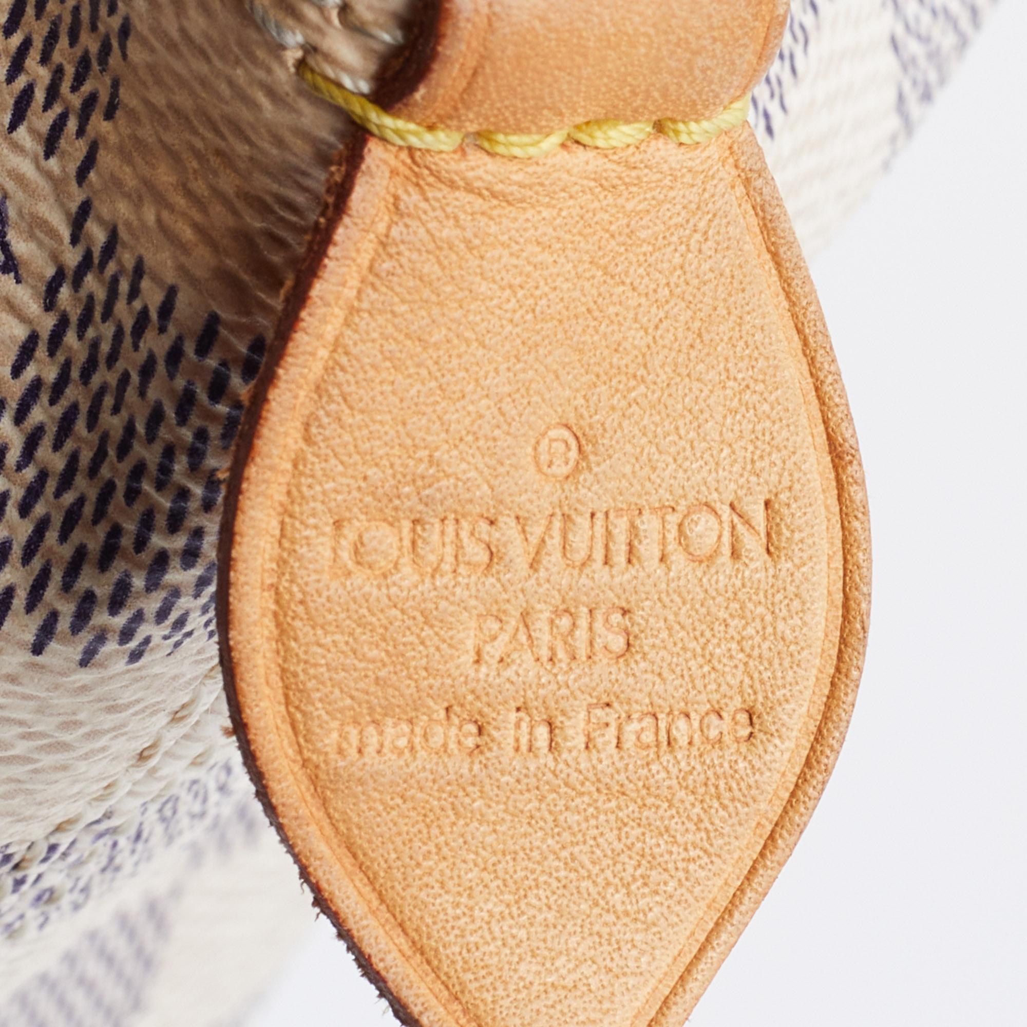 Louis Vuitton Damier Azur Canvas Saleya PM Bag 1