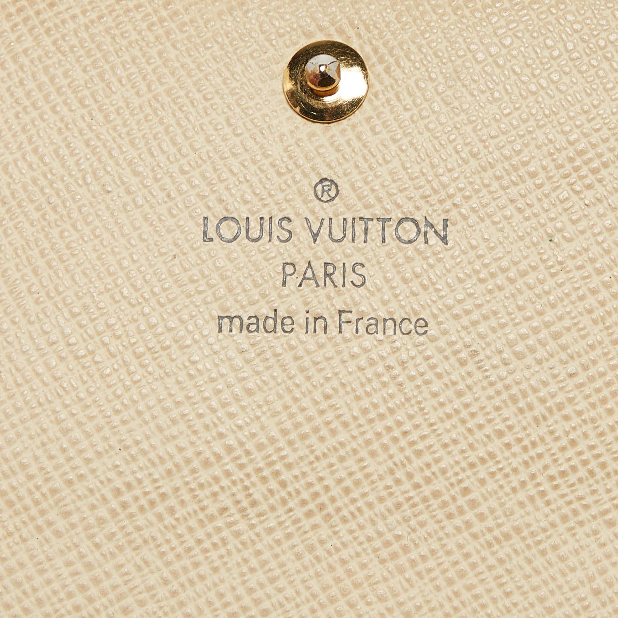 Louis Vuitton Damier Azur Canvas Sarah Wallet 4